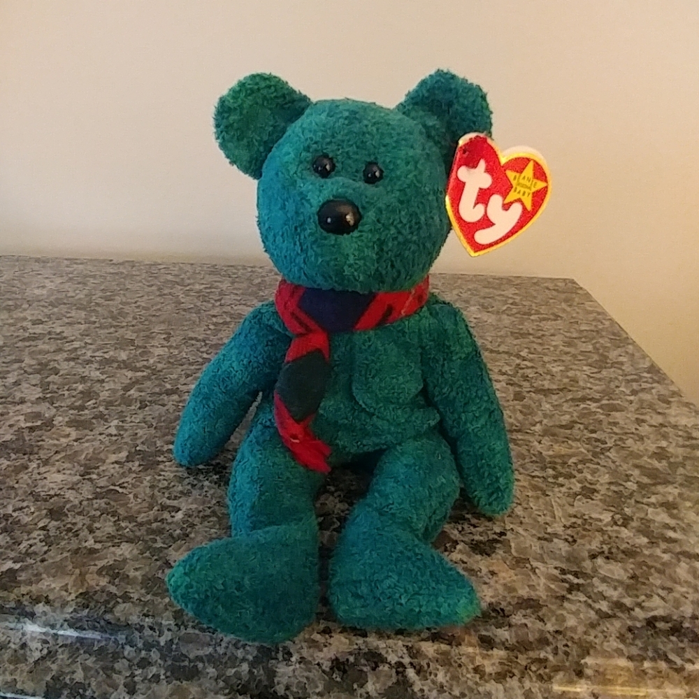 3/$20.  Ty Beanie Baby "Wallace"